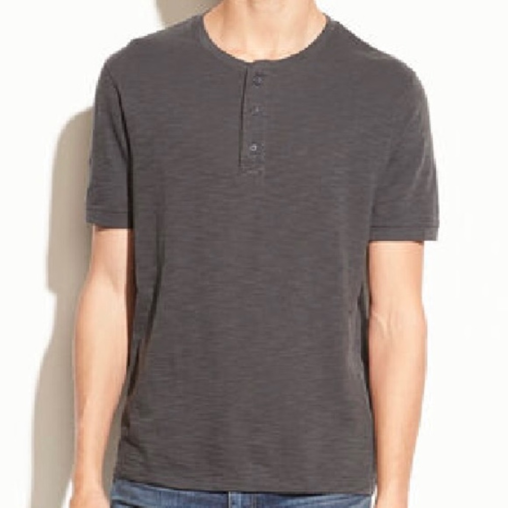 Vince short sleeve henley
